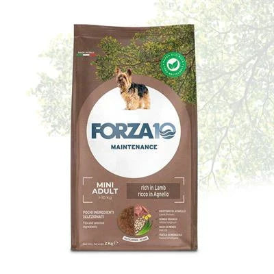 MANGIME SECCO  CANI FORZA 10 MINI MANTENIMENTO AGNELLO/RISO KG 2