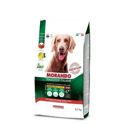 MANGIME SECCO  CANI LE TRADIZIONI ITALIANE DOG MANZO/SUINO/ORZO KG 2,5