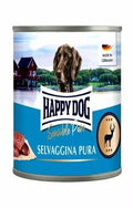 mangime umido per cani HAPPYDOG SELVAGGINA GR 400