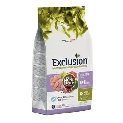 mangime umido per cani EXCLUSION MEDIT NOBLE MINI LIGHT GR 500