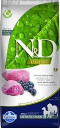 MANGIME SECCO PER CANI ND DOG PRIME MEDIUM/MAXI AGNELLO/MIRTILLO KG 12
