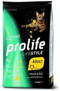 MANGIME SECCO PER GATTI PROLIFE CAT LIFESTYLE POLLO/RISO KG 7